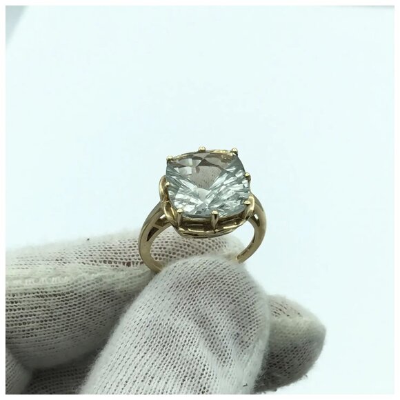10K Morganite Ring - Picture 6 of 7